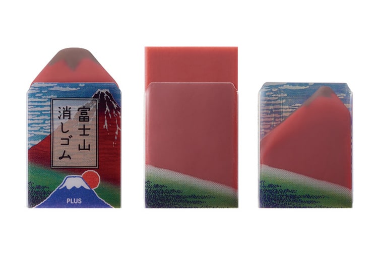Katsushika Hokusai “36 Views of Mt. Fuji” limited edition erasers
