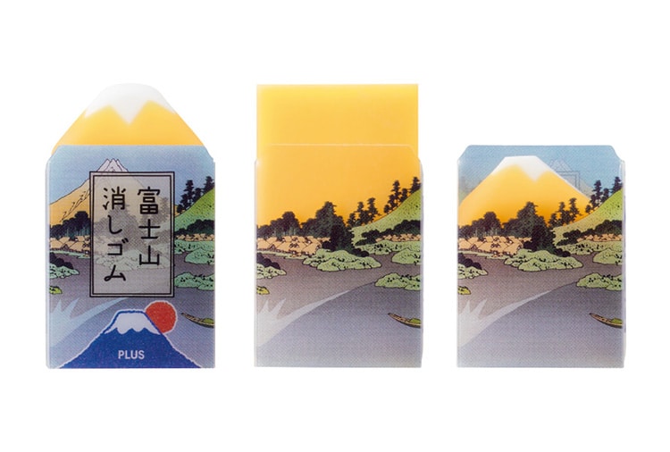 Katsushika Hokusai “36 Views of Mt. Fuji” limited edition erasers