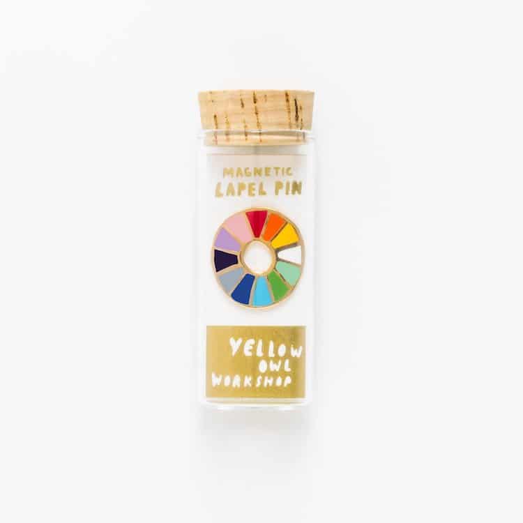 Color Wheel Pendant by Yellow Owl Workshop